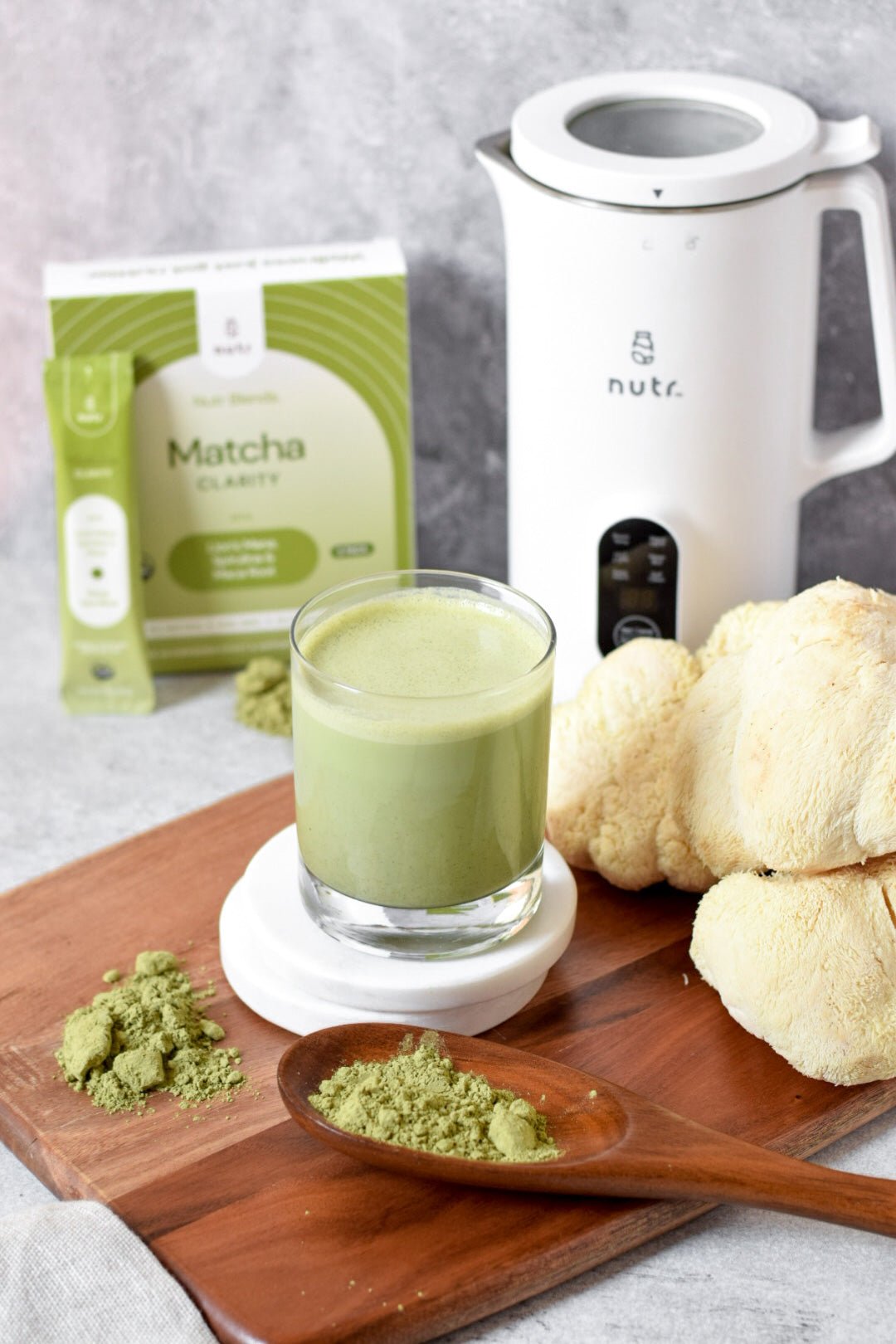 Cashew Milk Matcha Latte - Nutr