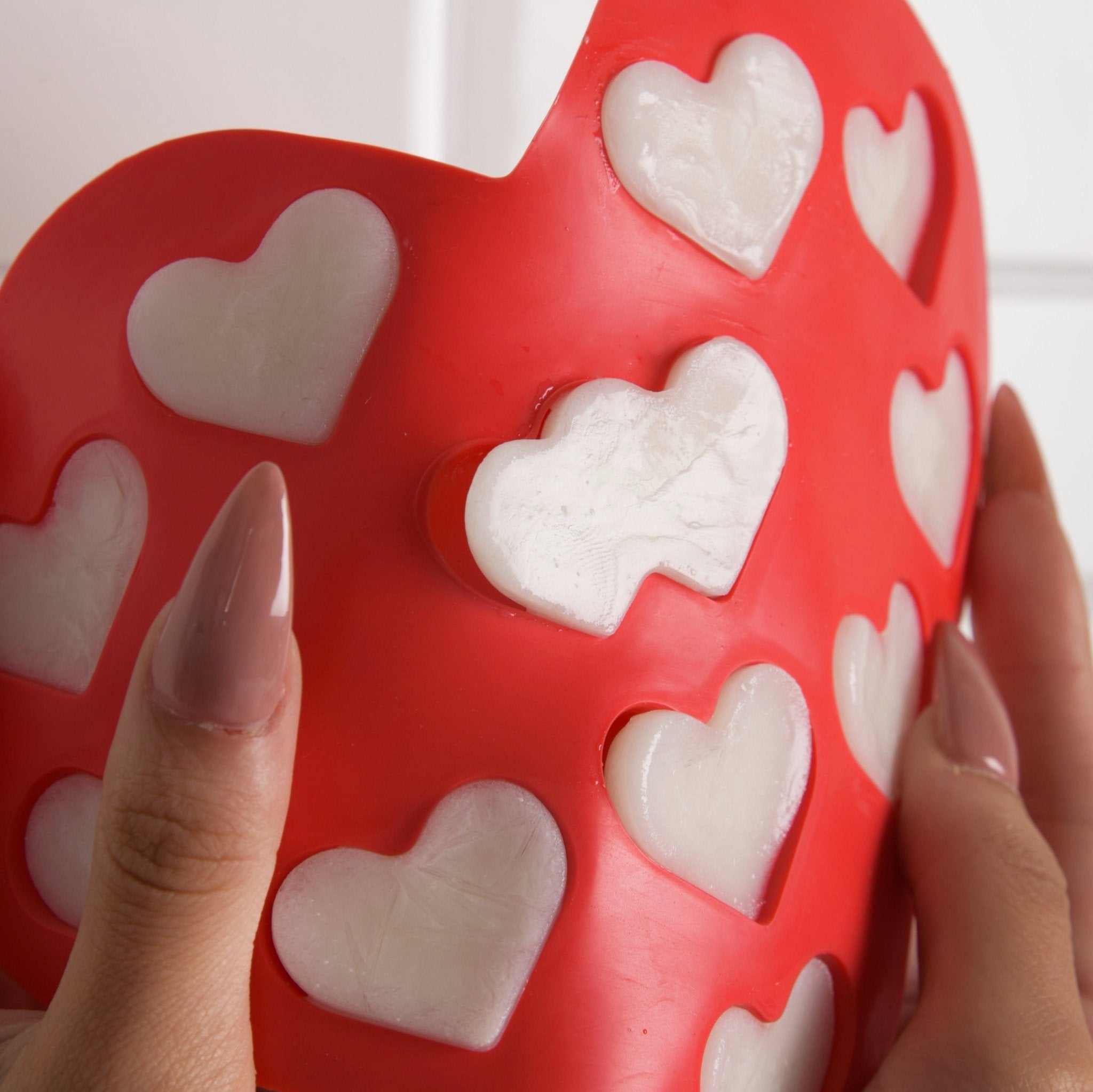 Heart Frost Silicone Ice Cube Molds - Nutr