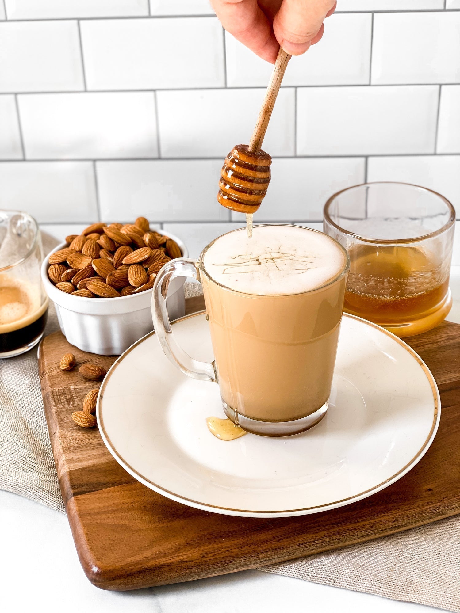 Honey Almond Latte Recipe