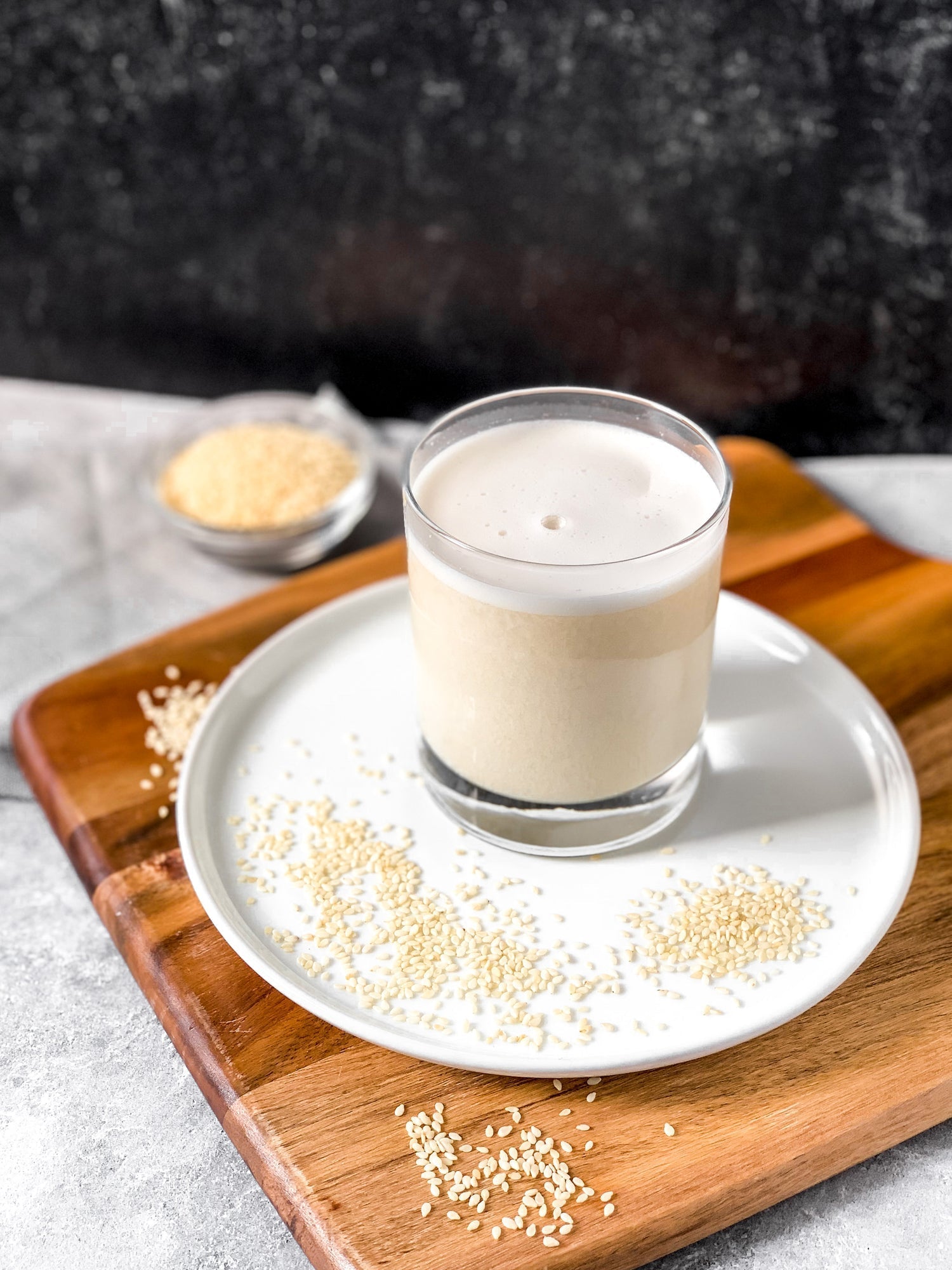 Homemade Sesame Milk Recipe