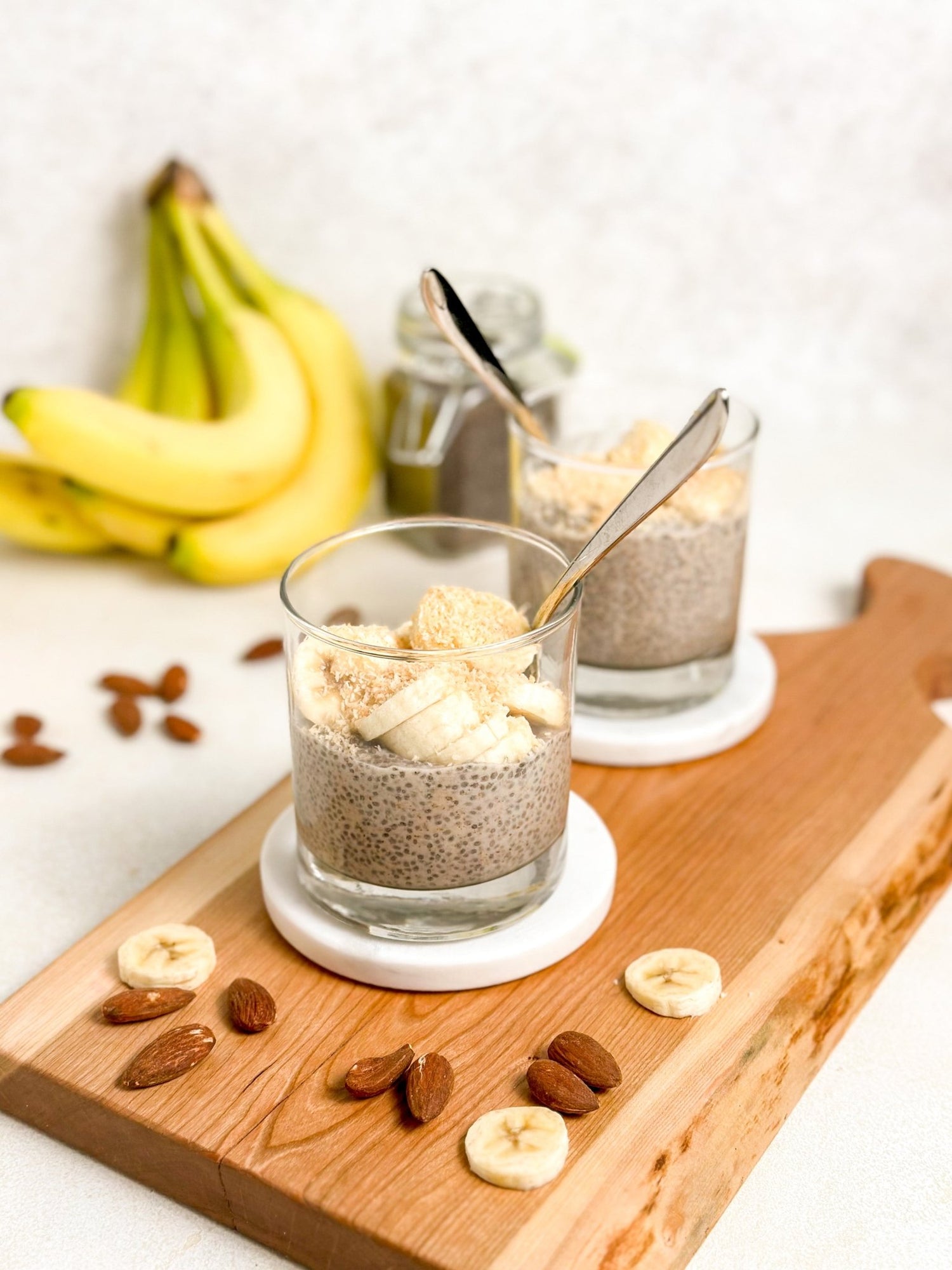 Banana Coconut Chia Seed Pudding - Nutr