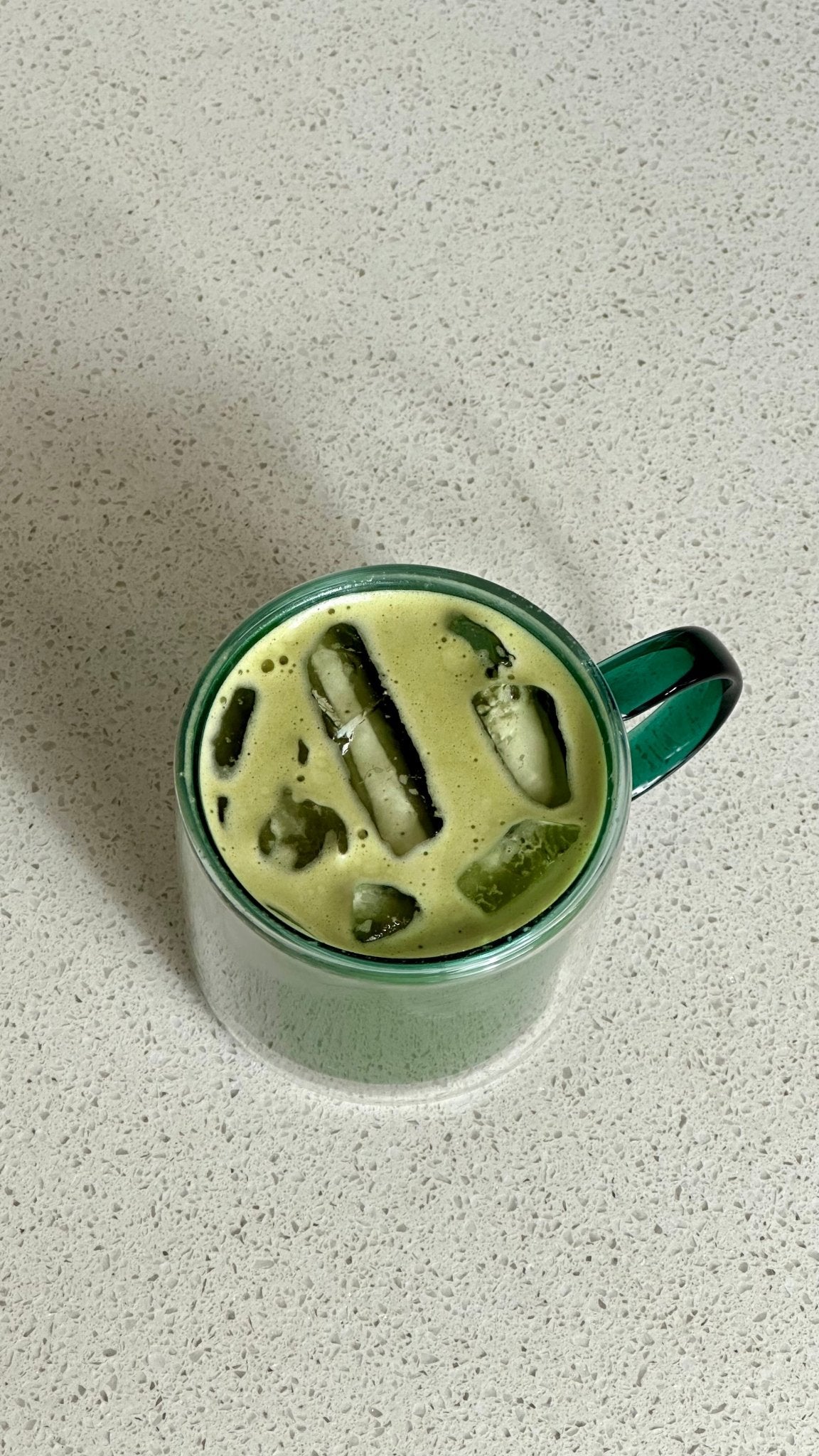 Iced Vanilla Matcha Latte - Nutr