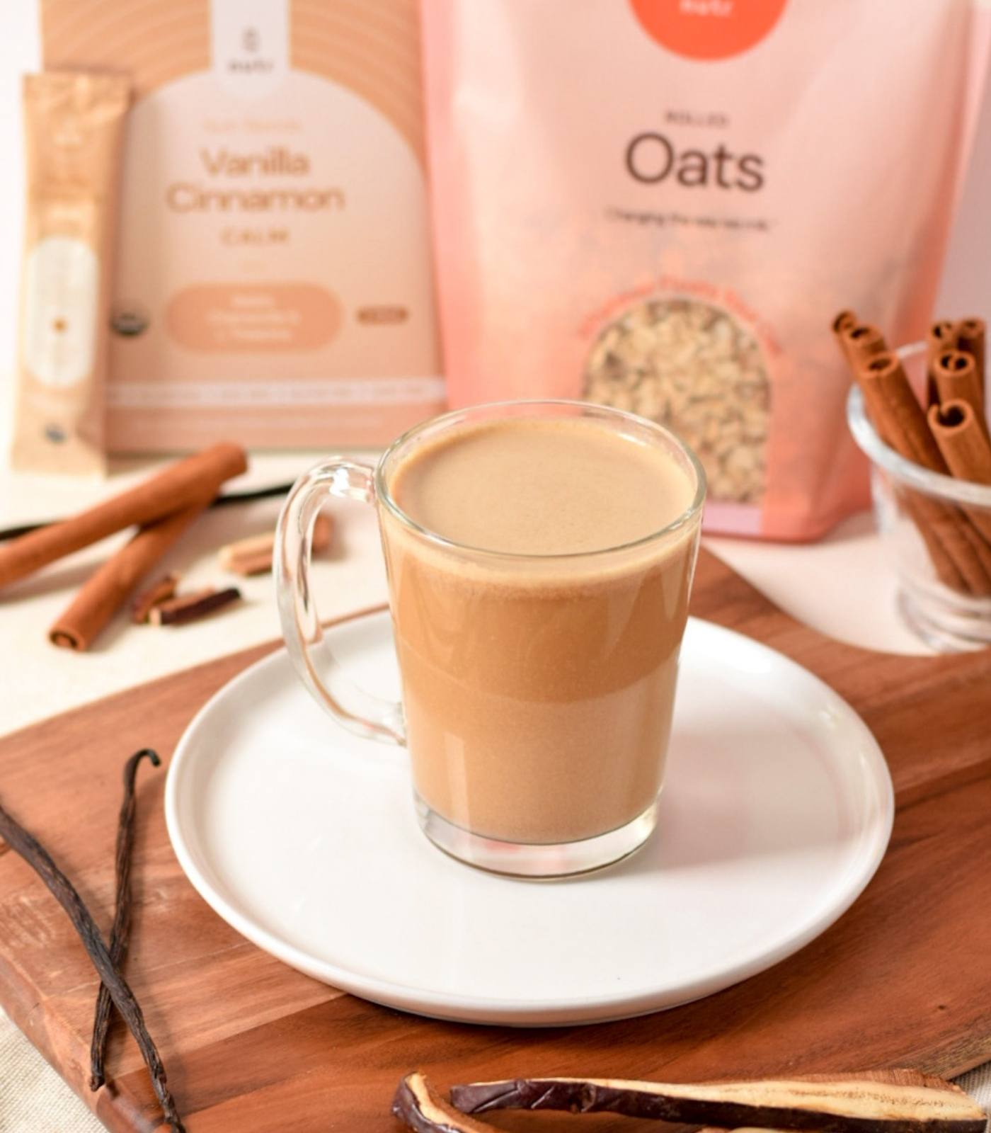 Vanilla Cinnamon Latte - Nutr
