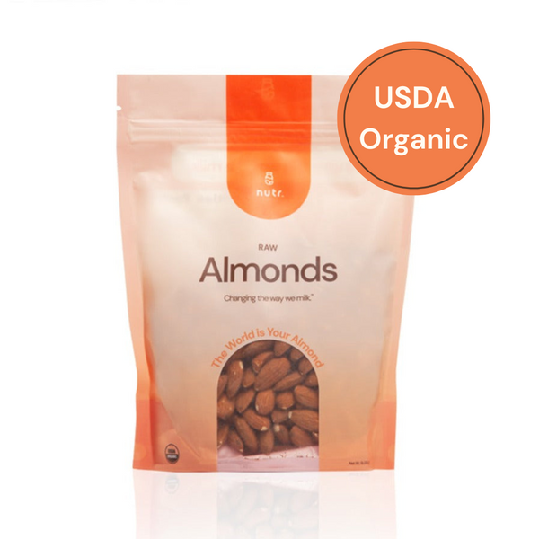 Nutr Base Almonds - USDA organic