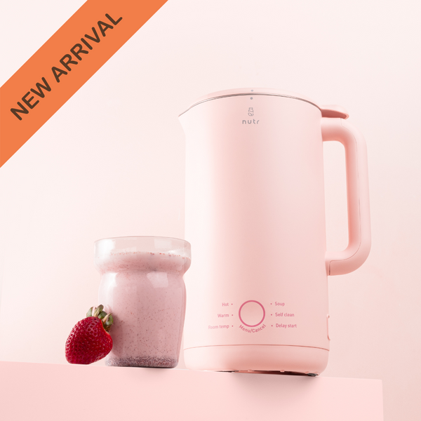 Nutr Oasis - Nut Milk Maker(Family Size) 600ml - Blush