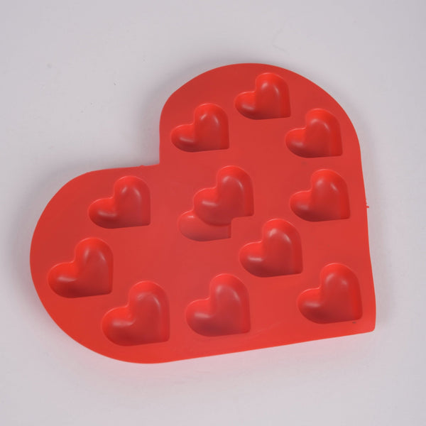 Heart Frost Silicone Ice Cube Molds - Nutr