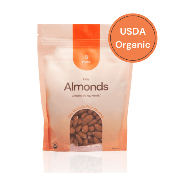 Nutr Base Almonds (1lb) - USDA organic - Nutr