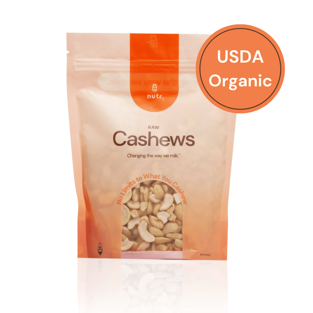 Nutr Base Cashews (1lb) - USDA organic - Nutr