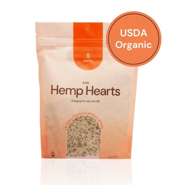 Nutr Base Hemp Seeds (1lb) - USDA Organic - Nutr