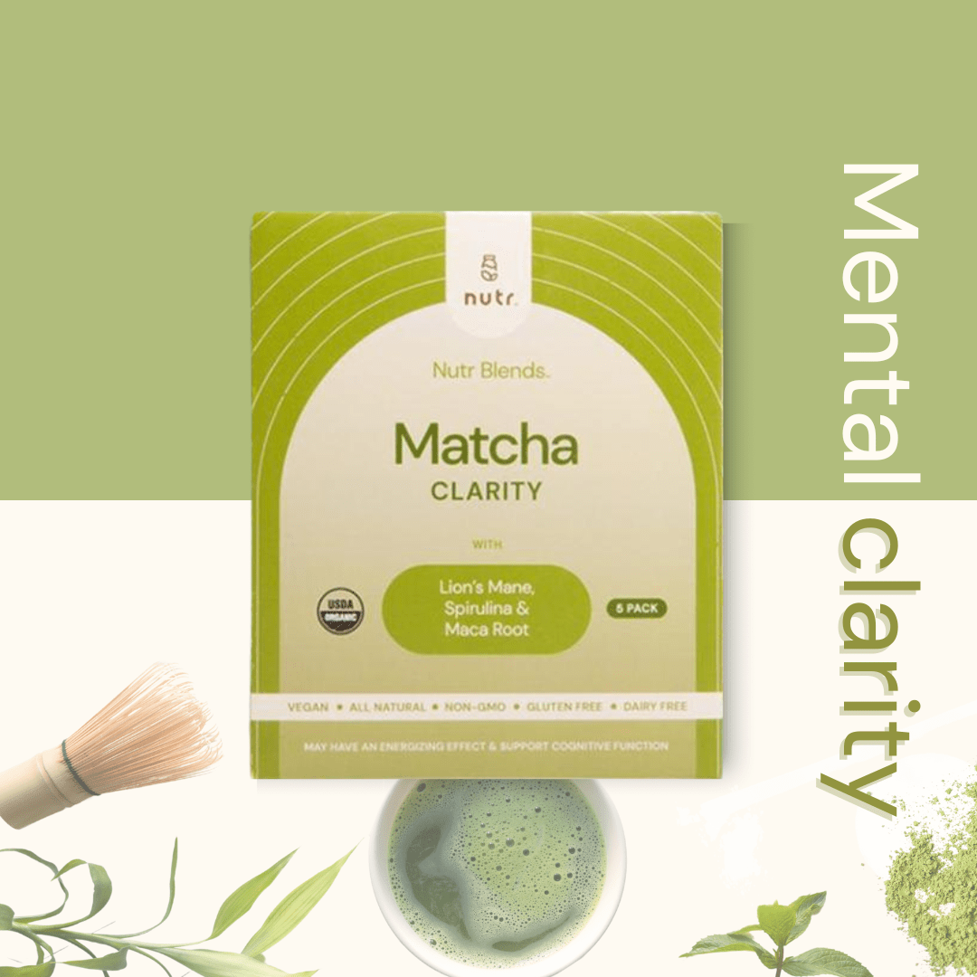 Nutr Matcha Blend - Enhance Mental Clarity (5 - pack) - Nutr