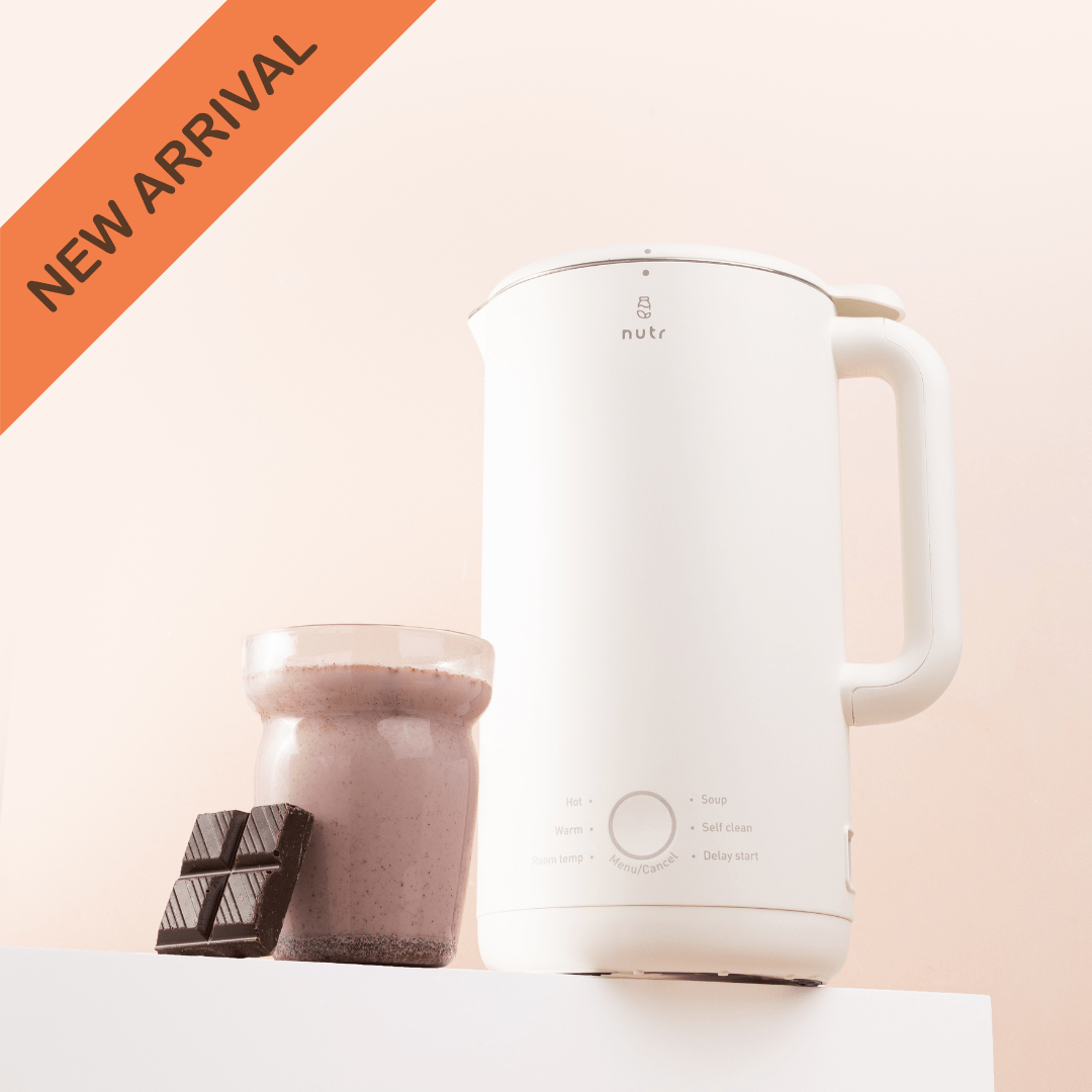 Nutr Oasis - Nut Milk Maker(Family Size) 600ml - White