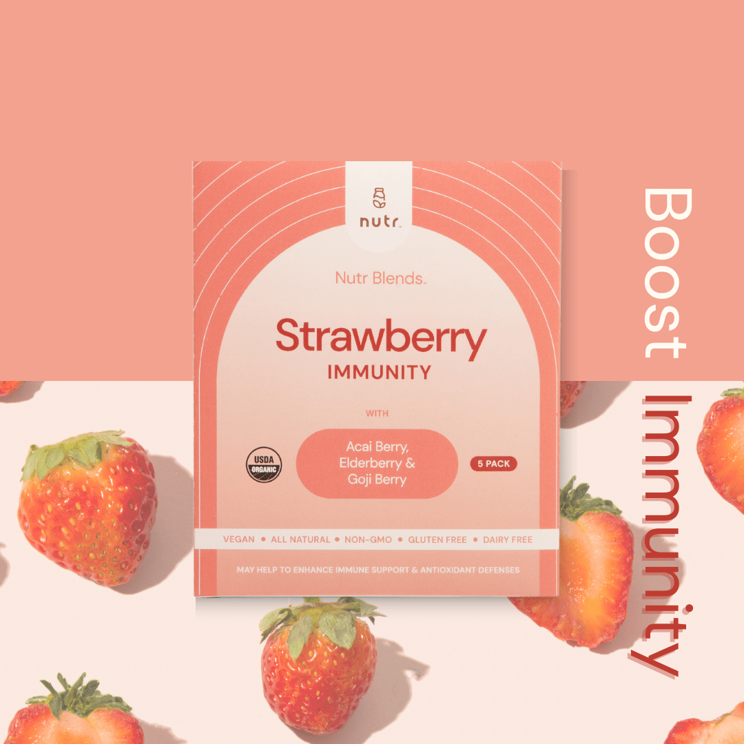 Nutr Strawberry Blend - Immunity Boost (5 - pack) - Nutr